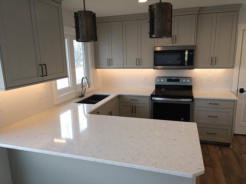 painted kitchen cabinets