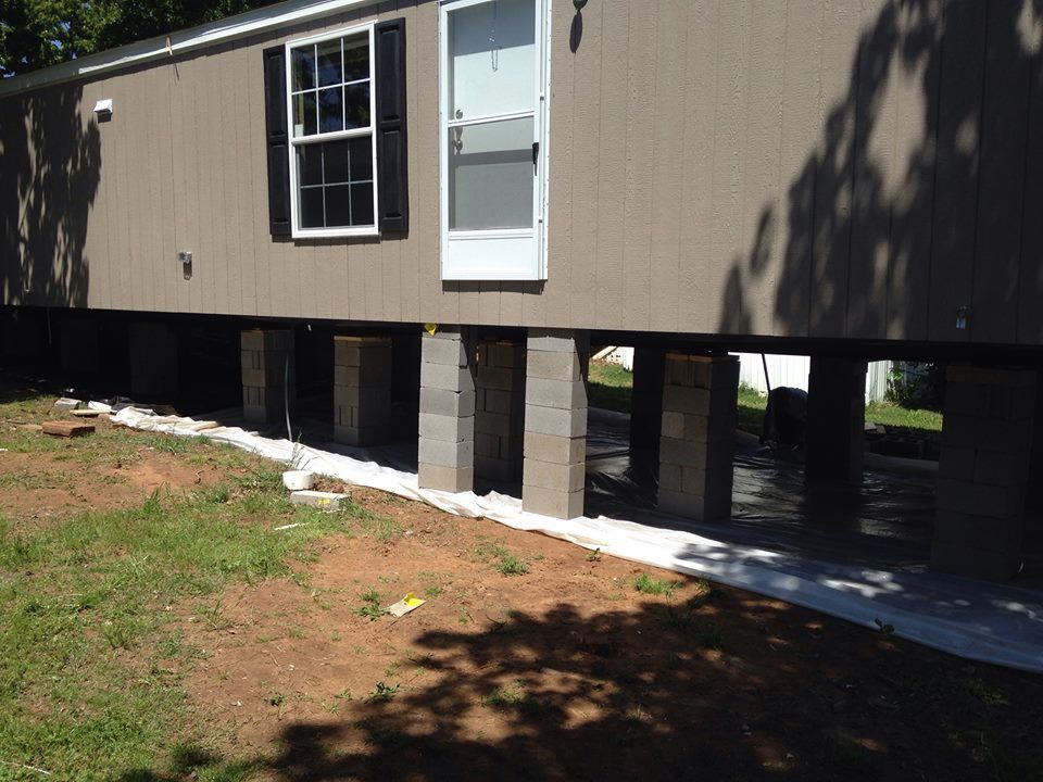 Elevated House — Tecumseh, OK — Jacks Mobile Home Service