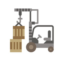 Un icono de una computadora portátil con engranajes saliendo de ella.