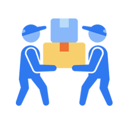 Un barco está flotando sobre un cuerpo de agua.