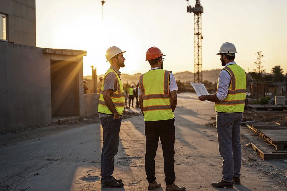 Dos mujeres miran una laptop, una señala la pantalla. Oficina luminosa y espaciosa.