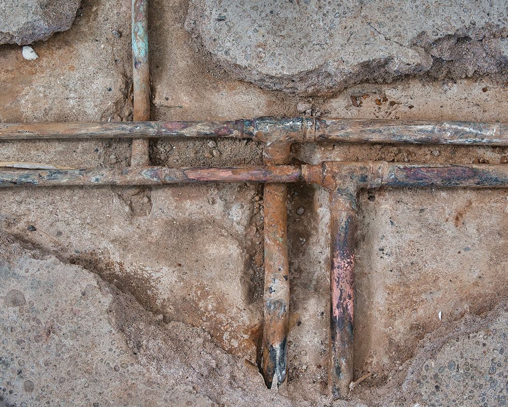 Concrete Slab Water Leak Pipe – Cleburne, TX – Mr. Bill's Plumbing