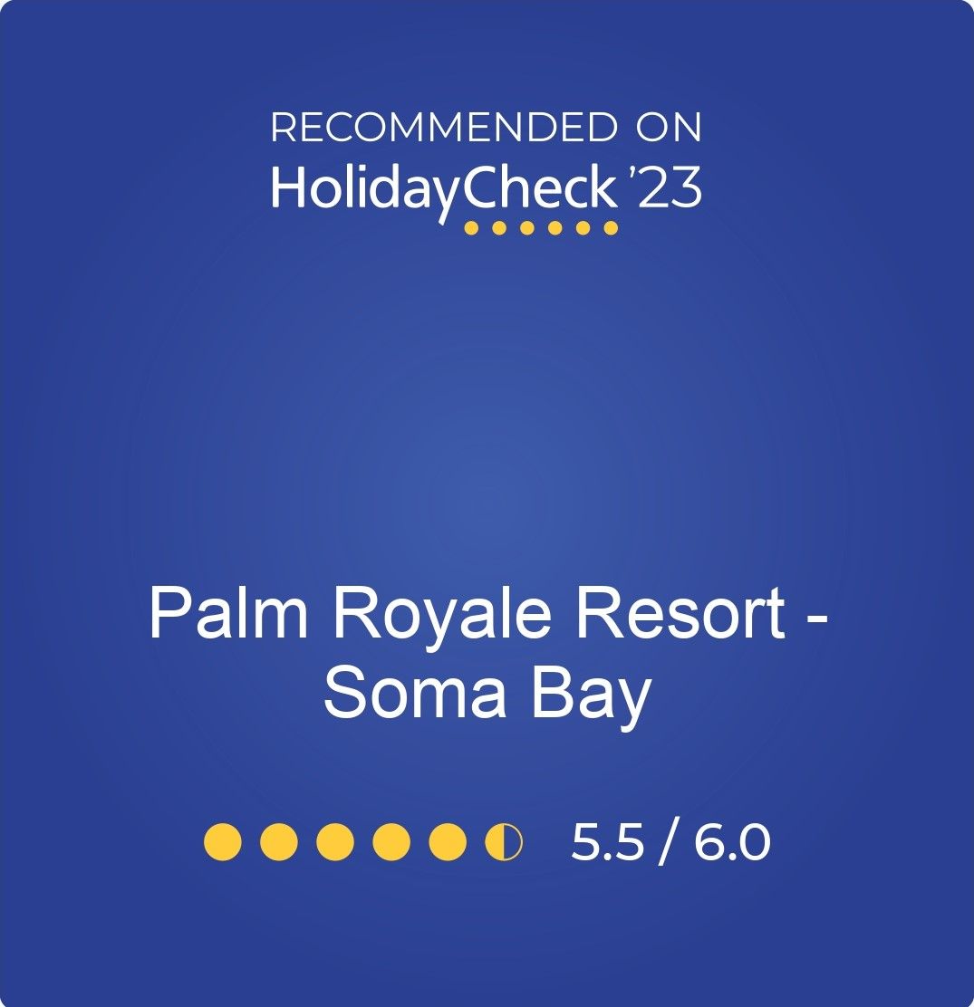 Booking.com Award of  Palm Royale Resort