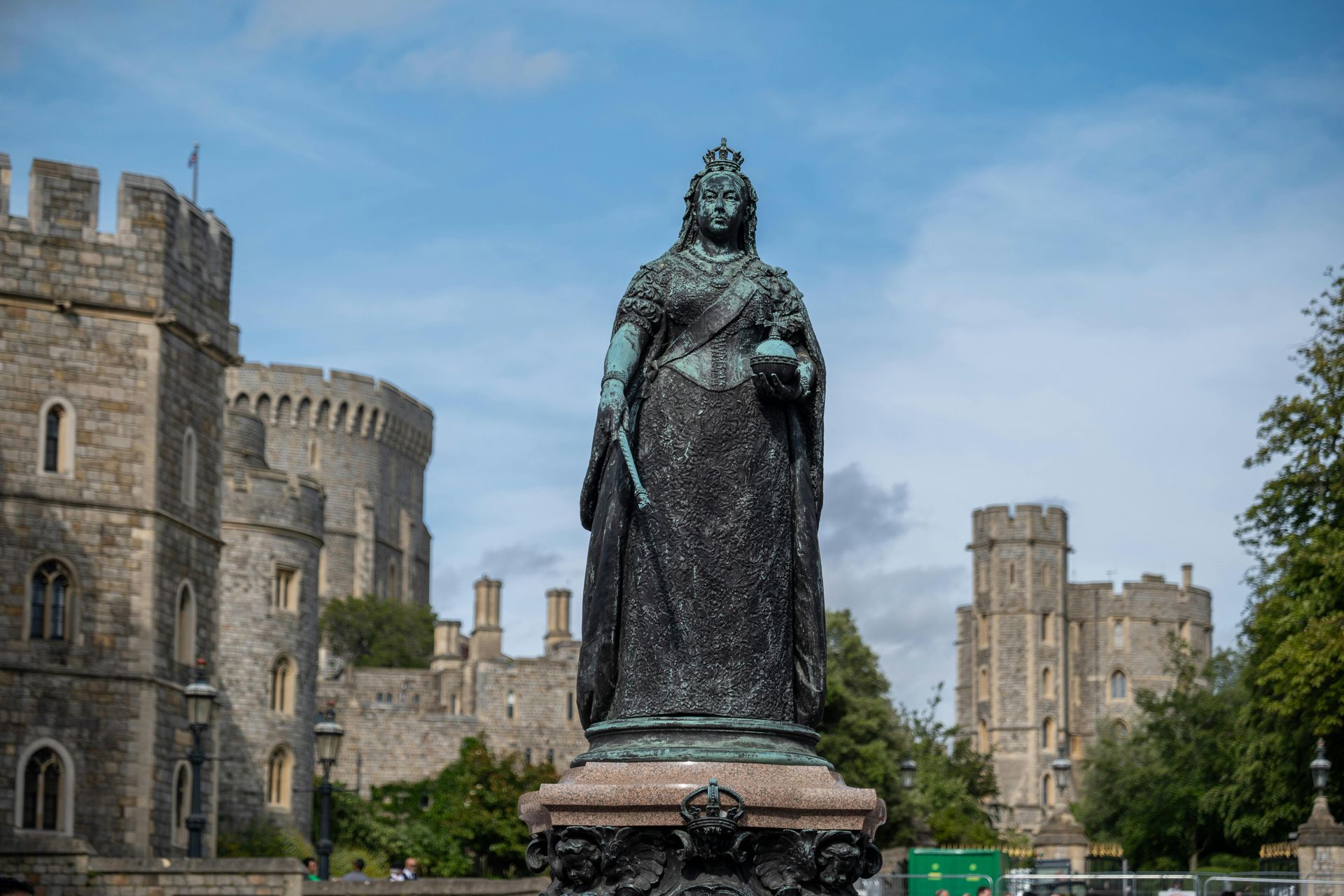 Queen Victoria Statue Windsor Castle