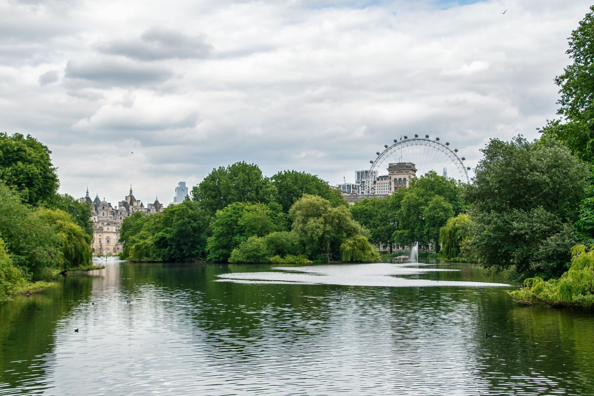St Jame's Park & The London Eye