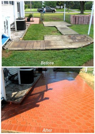 A Photo Of Before And After — Monument, CO — Rock Steady Enterprises LLC