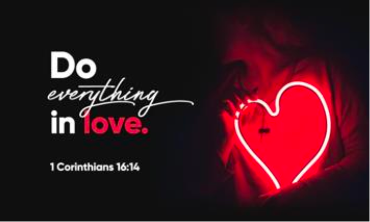 Black background with text,