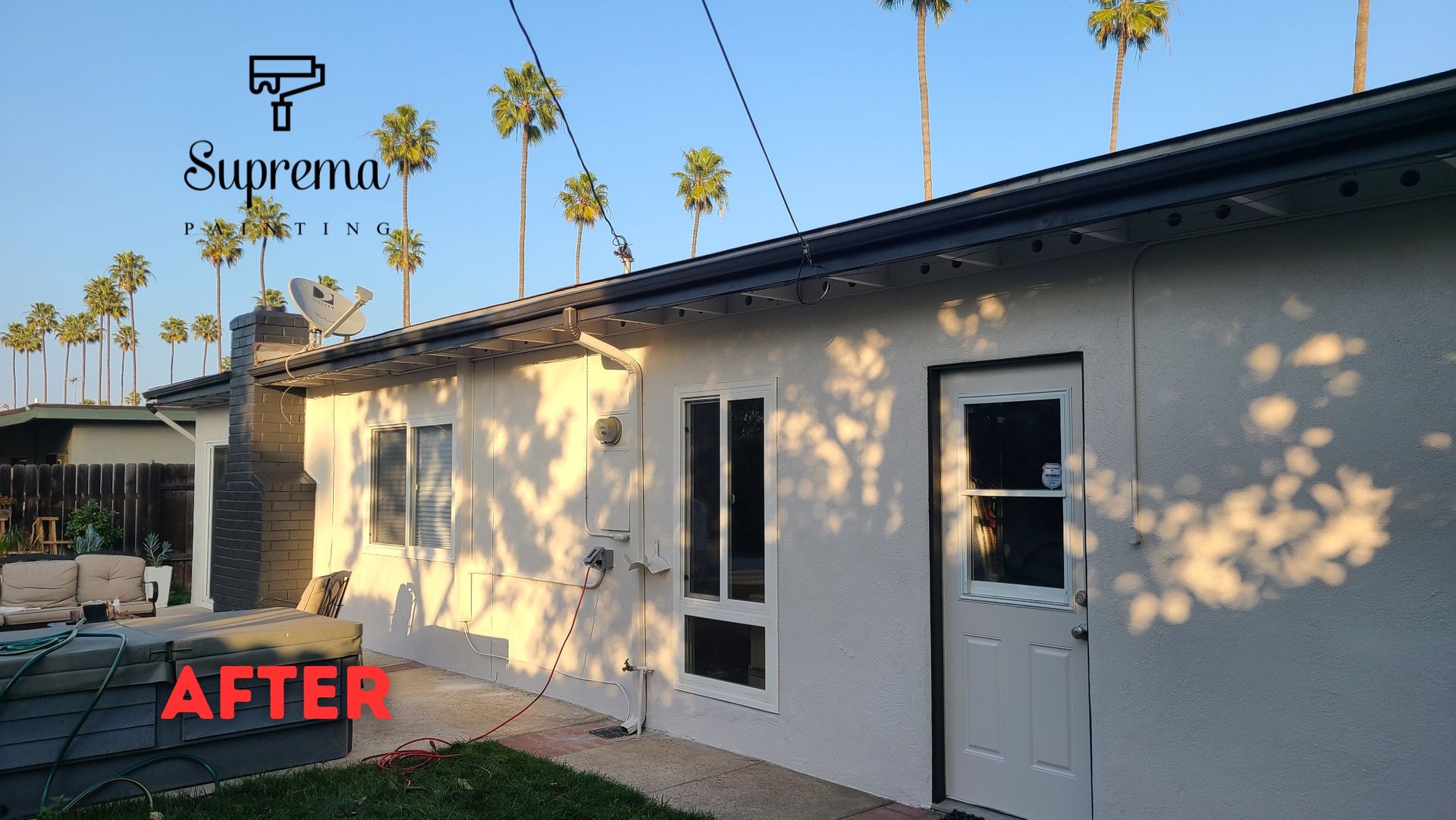 after image of residential home painted perfectly by painters in orange county called suprema painting