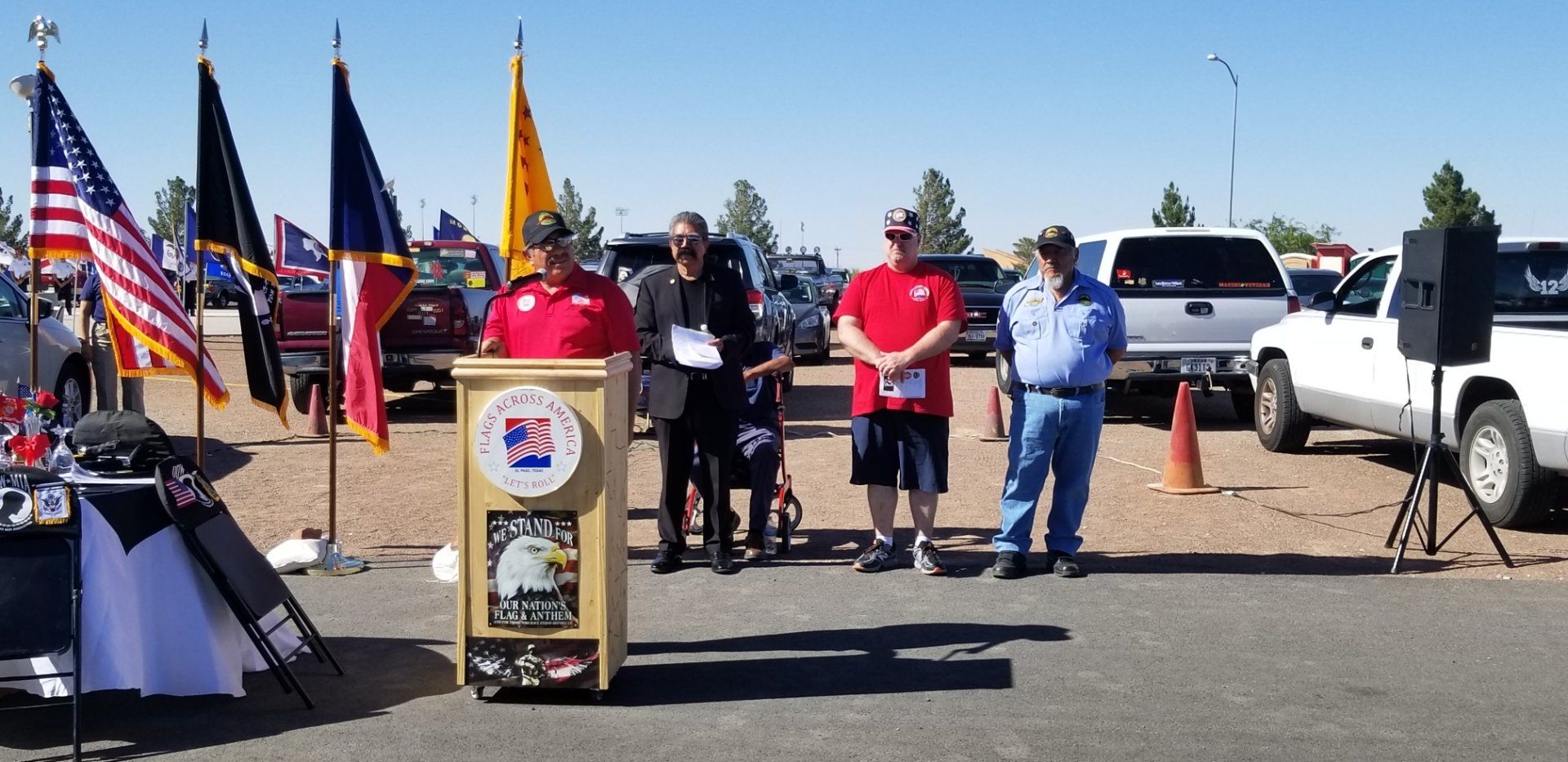 El Paso Texas Flags Across America