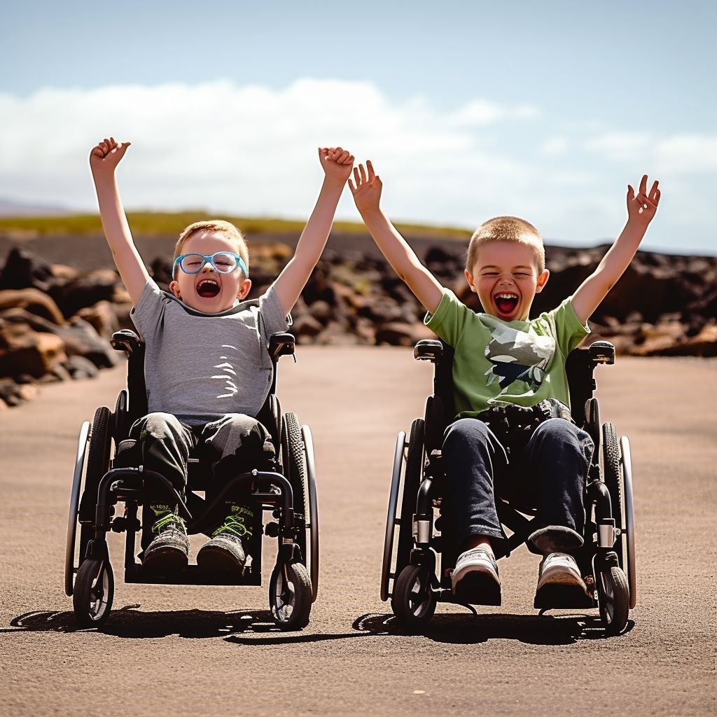 Disbable person enjoying the Accessible Holidays in Lanzarote, Spain