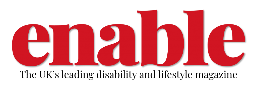 The logo for enable the uk 's leading disability and lifestyle magazine