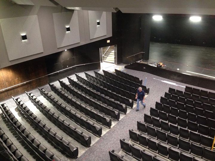 commercial auditorium lighting and design nwa