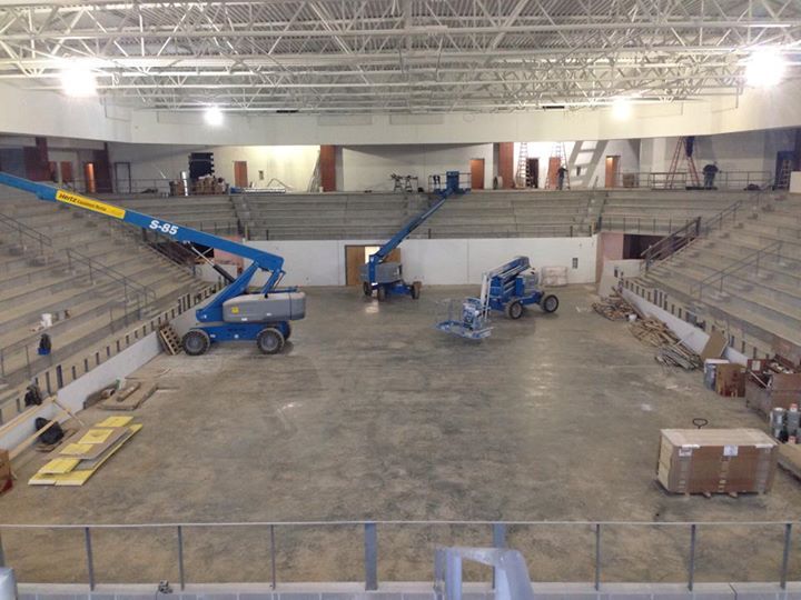 commercial gym lighting and design nwa