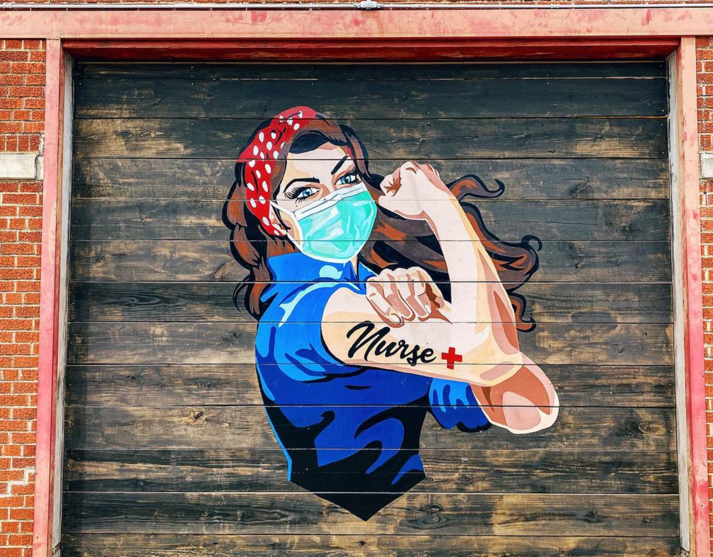 nurse mural