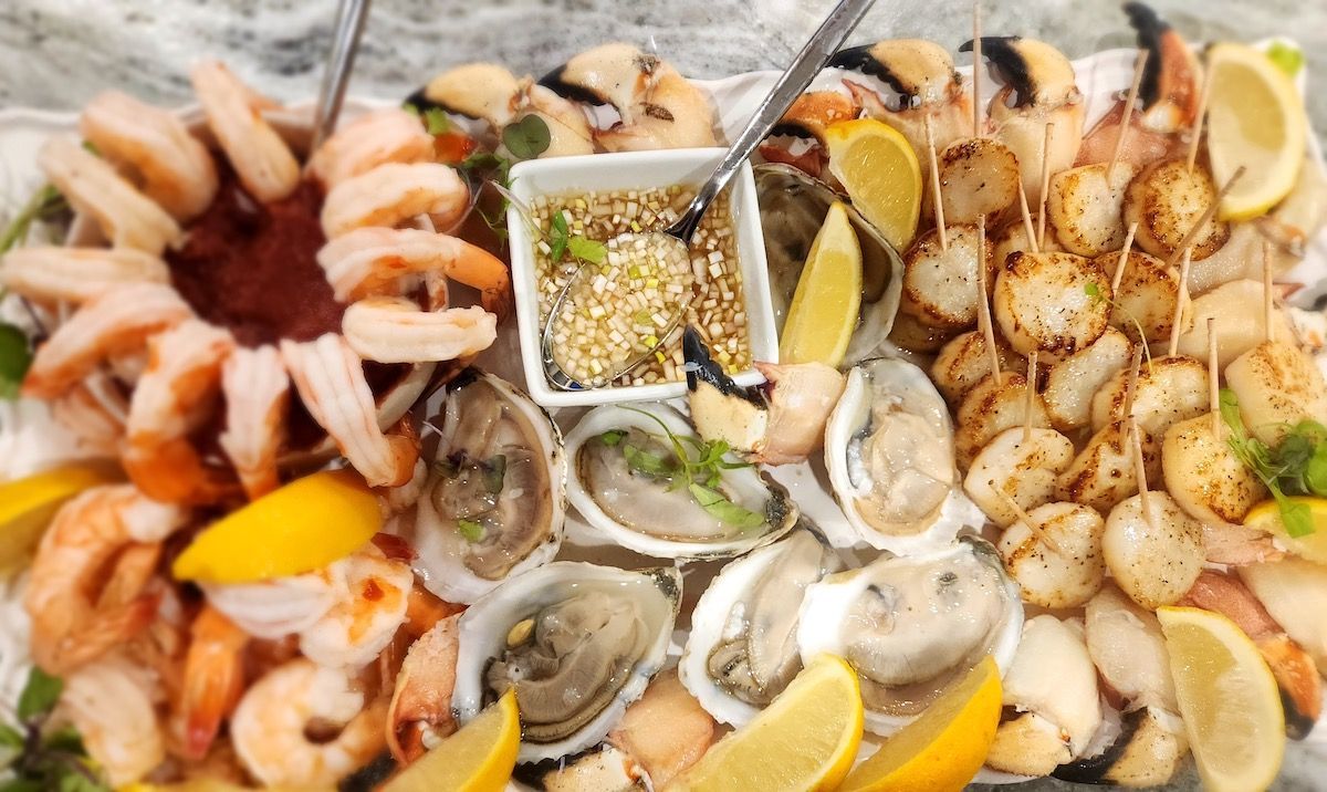Seafood Board - Private Chef Services by Mangia Kitchen Maine