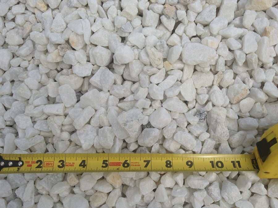 Landscaping Materials — White Dolomite Rock ¾-inch — Stockton, CA