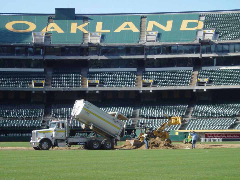 Landscaping Materials — Stadium in Stockton, CA