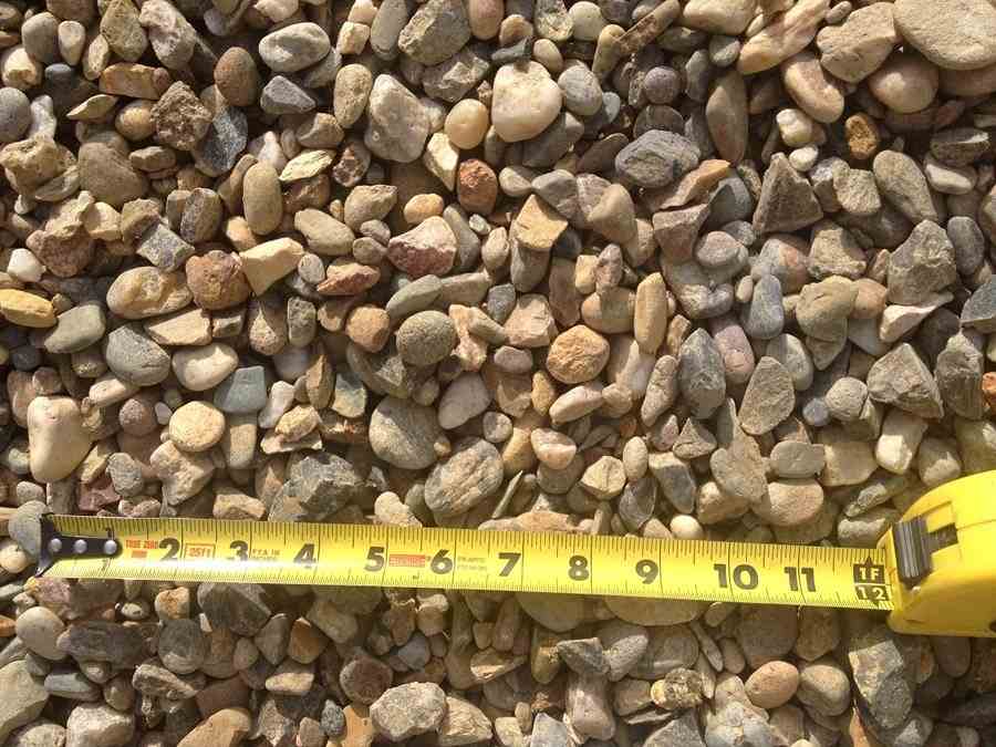 Tile Materials — Brown Rock ¾-inch —  Stockton, CA