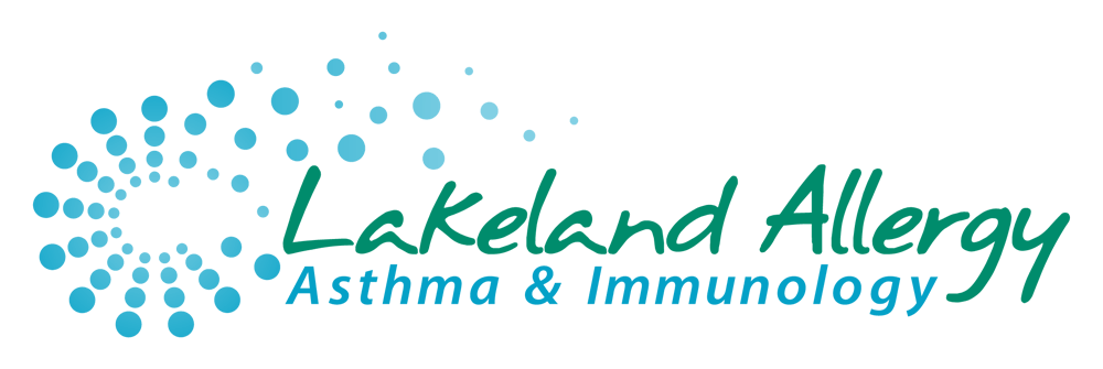 A logo for lakeland allergy asthma and immunology