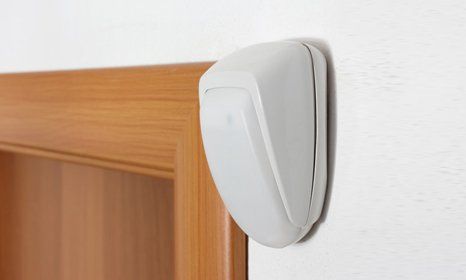 intruder alarms installed near door