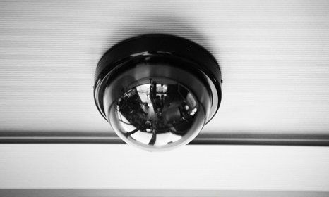 a black surveillance system