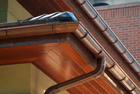 gutters on a home