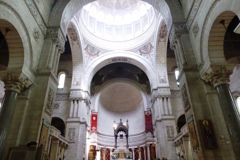 inside Basilica St.Martin in Tours,France