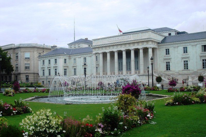 Palais de justice  in Tours France