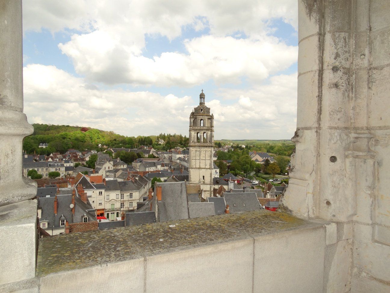 View of Loches from the Royal Lodgings
