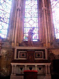 Joan of Arc in St.Gatien cathedral