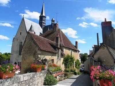 the beautiful village of Montresor in the Loire Valley