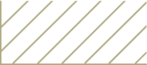 A rectangular shape with diagonal lines across it.