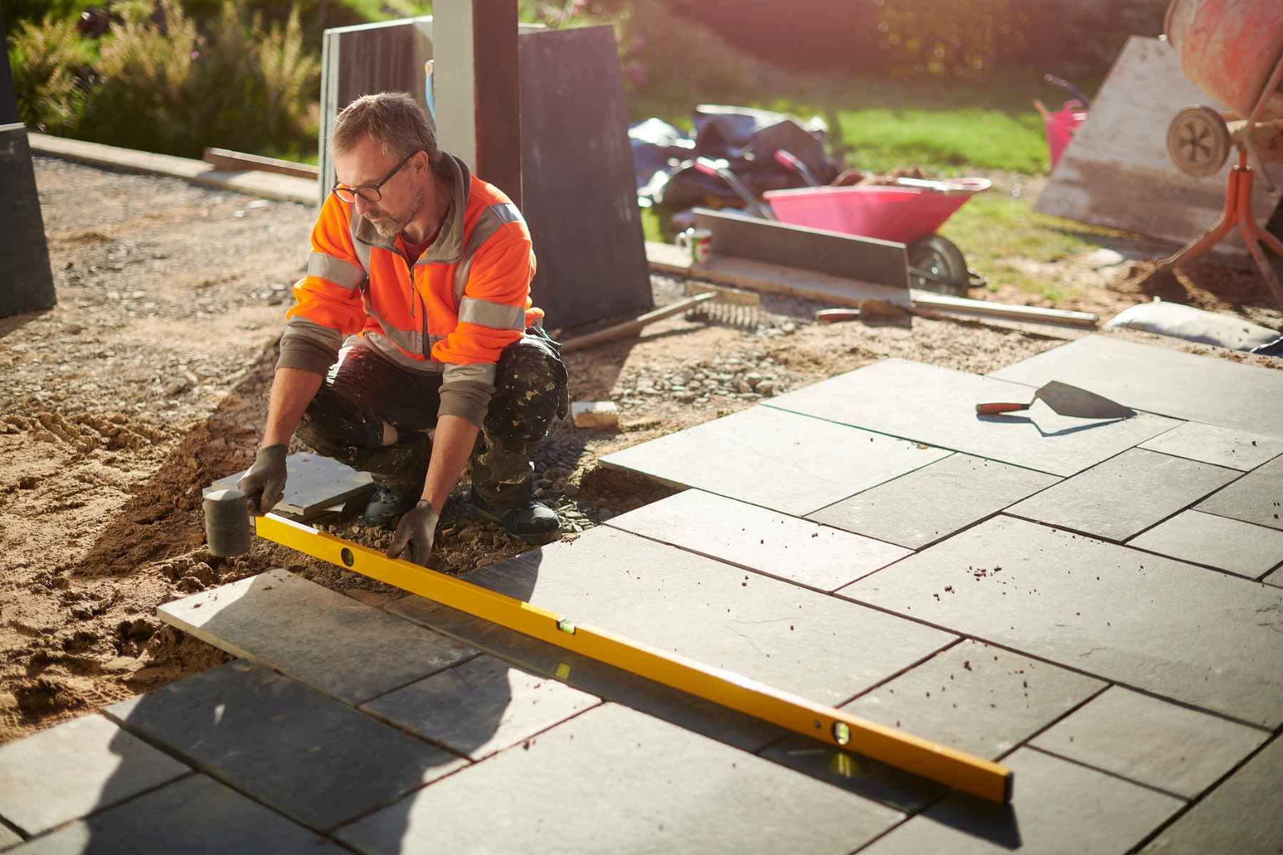 concrete installation