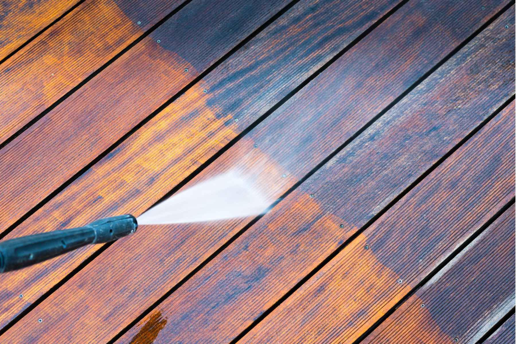 deck cleaning