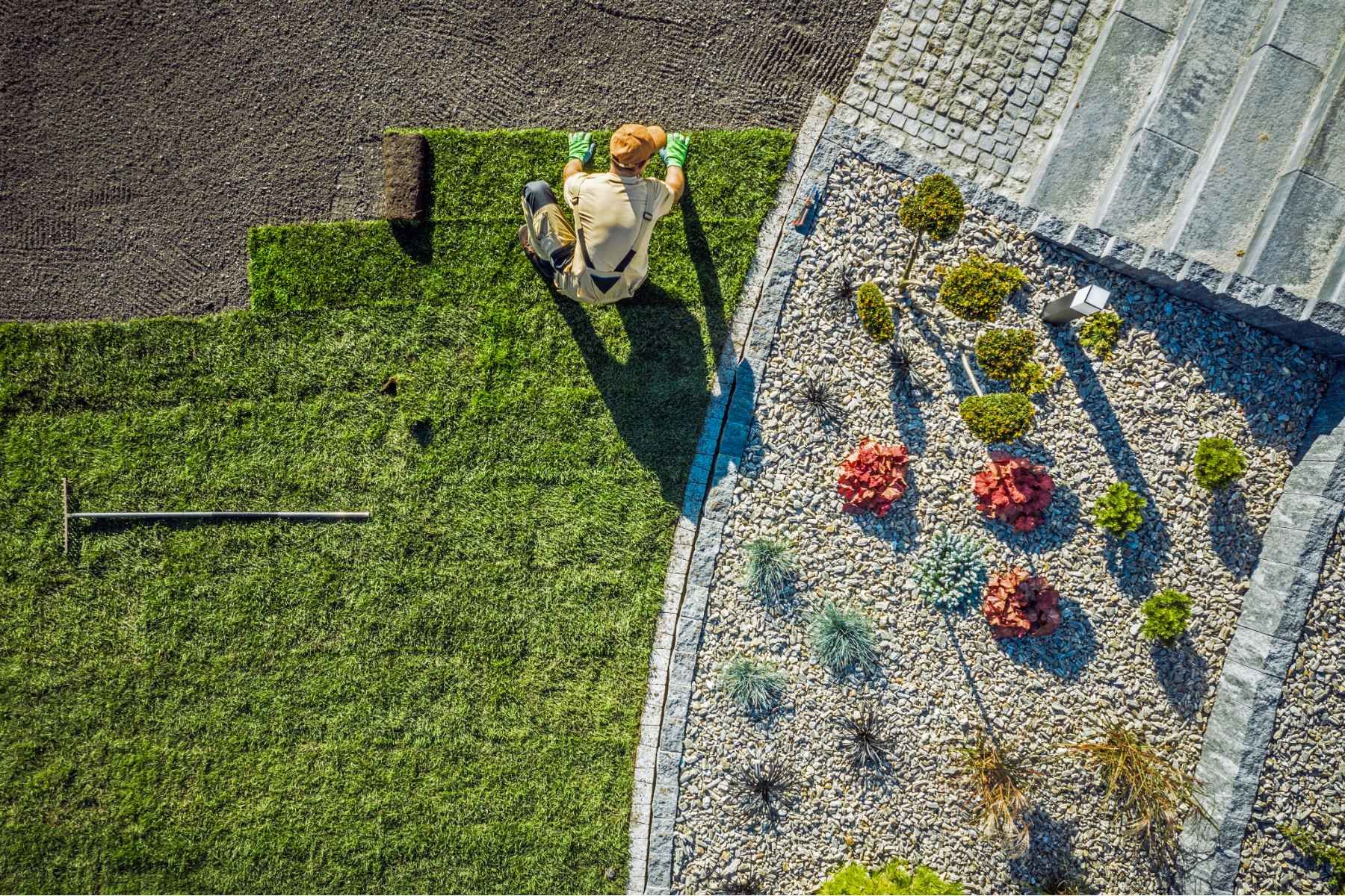 lawn and turf installation