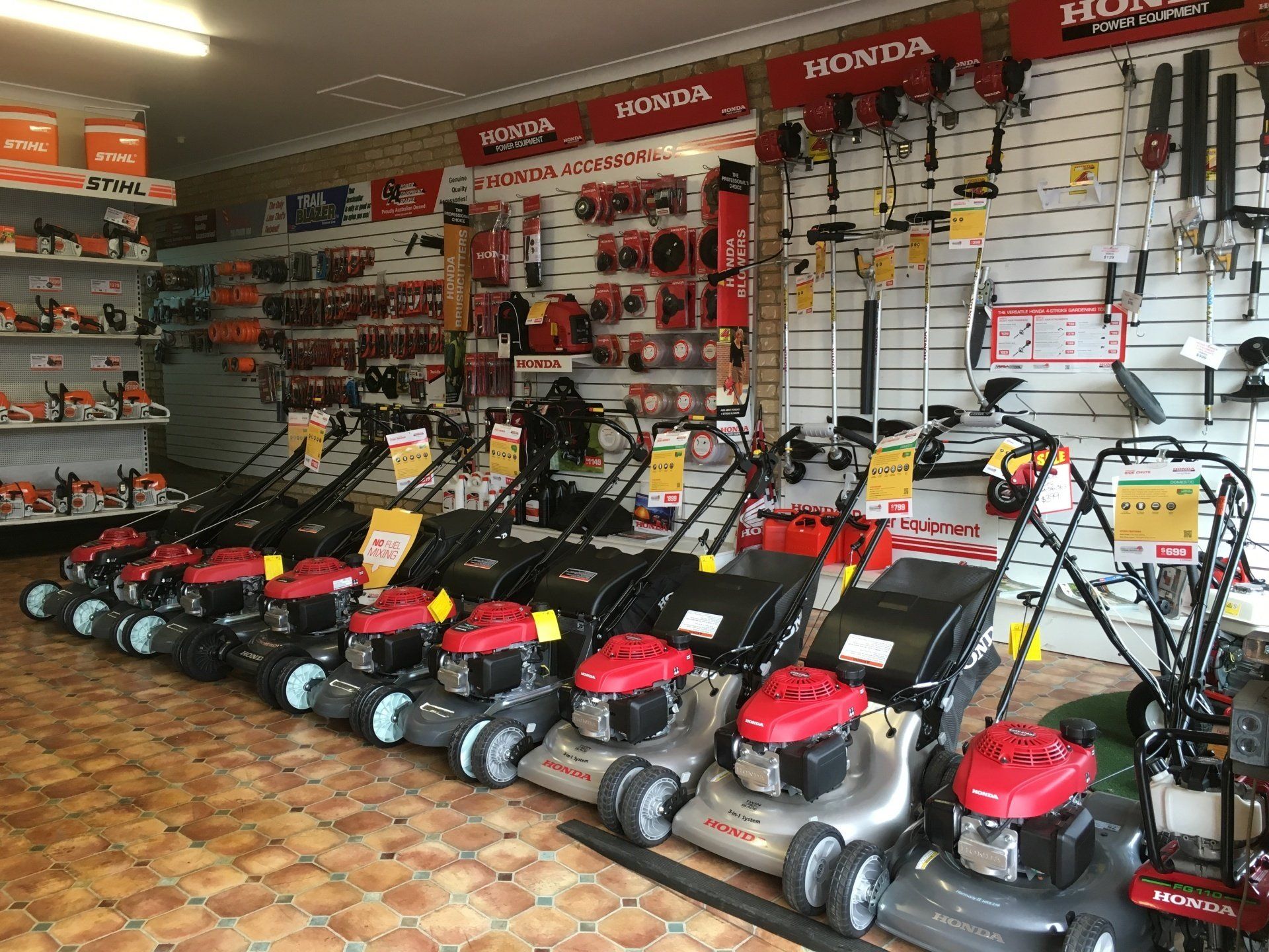 Lawn Mower Grass Equipment — The Saw Spot In Kyogle NSW
