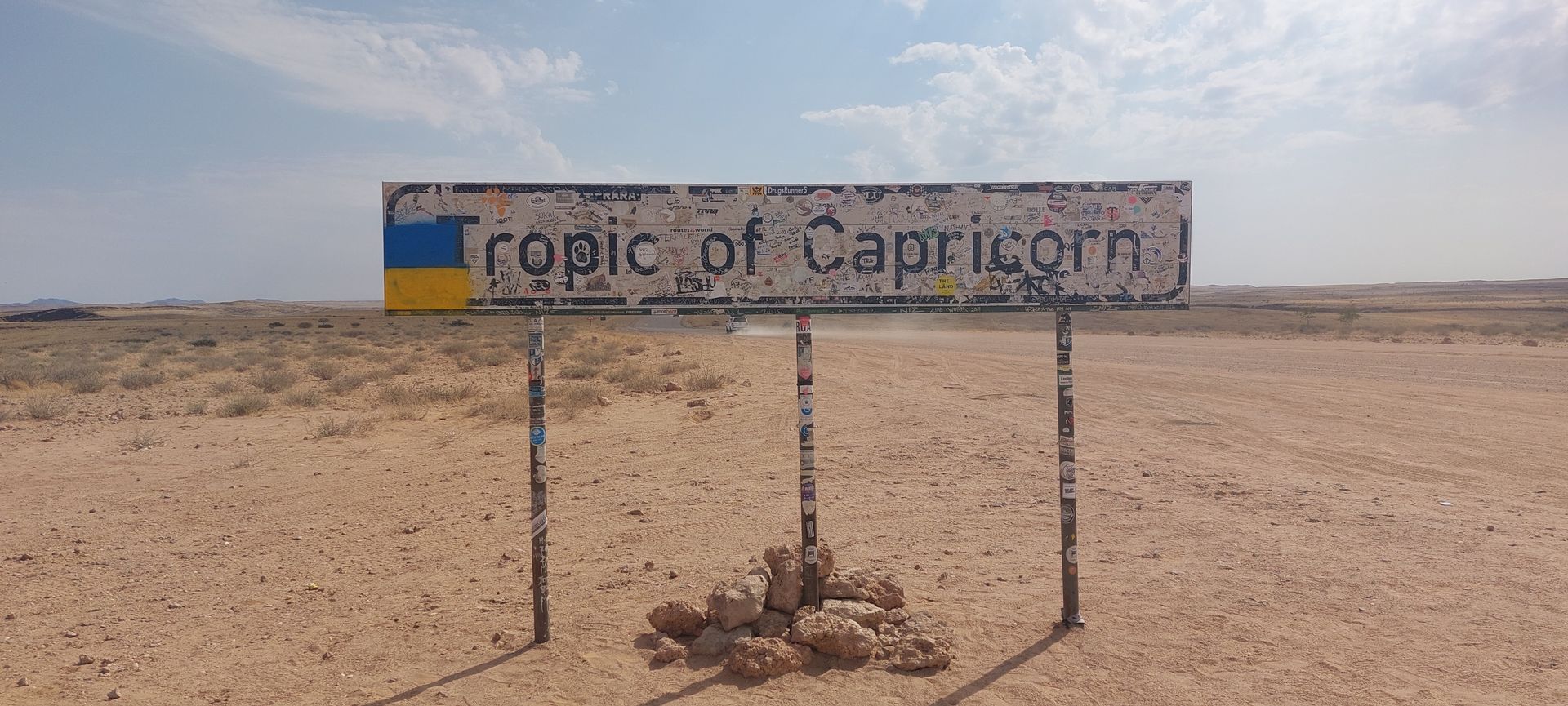 Tropic of Capricorn - mehr gibt es dort nicht zu sehen