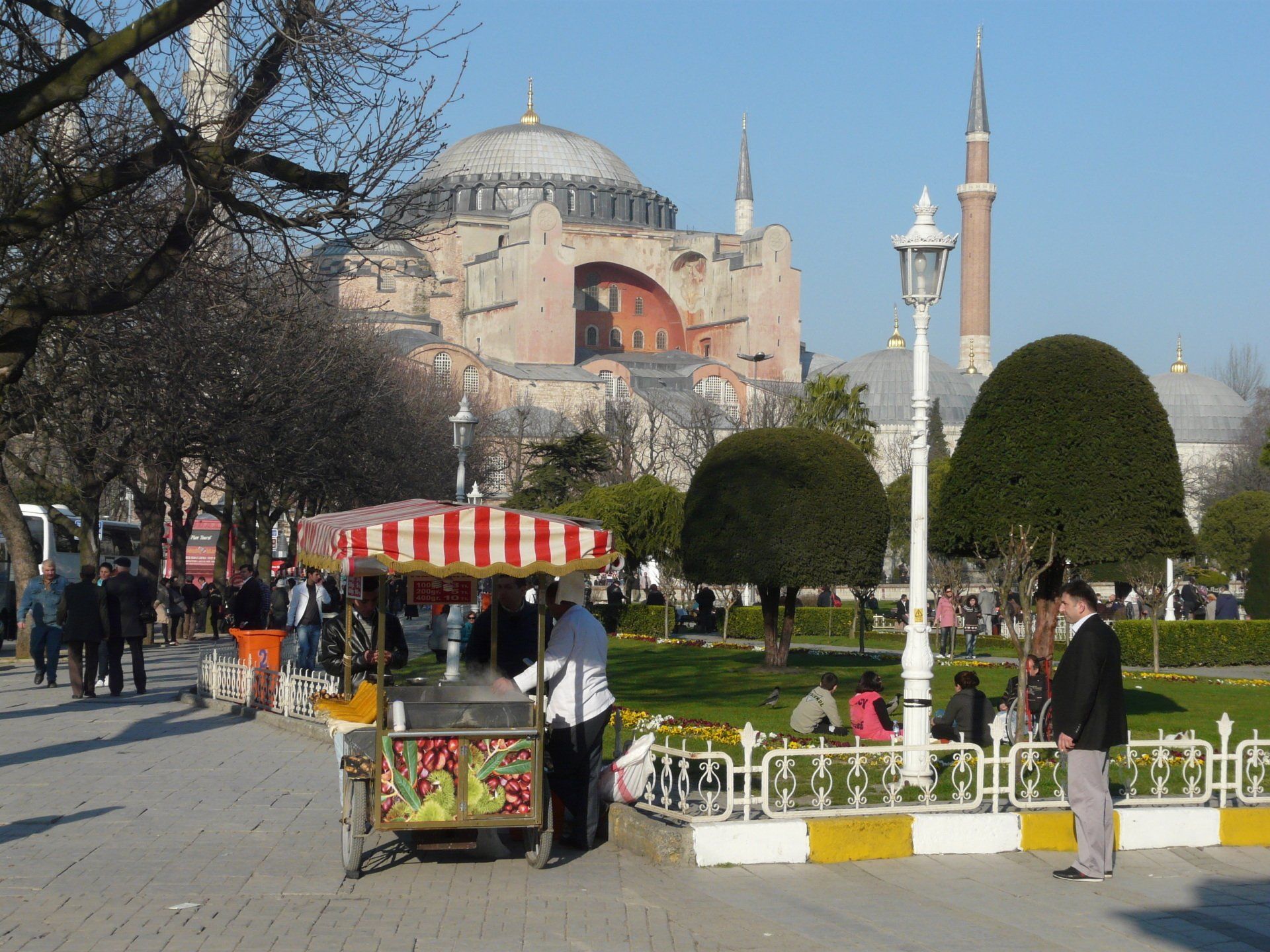 Istanbul - zwischen Hagia Sophia und Blauer Moschee