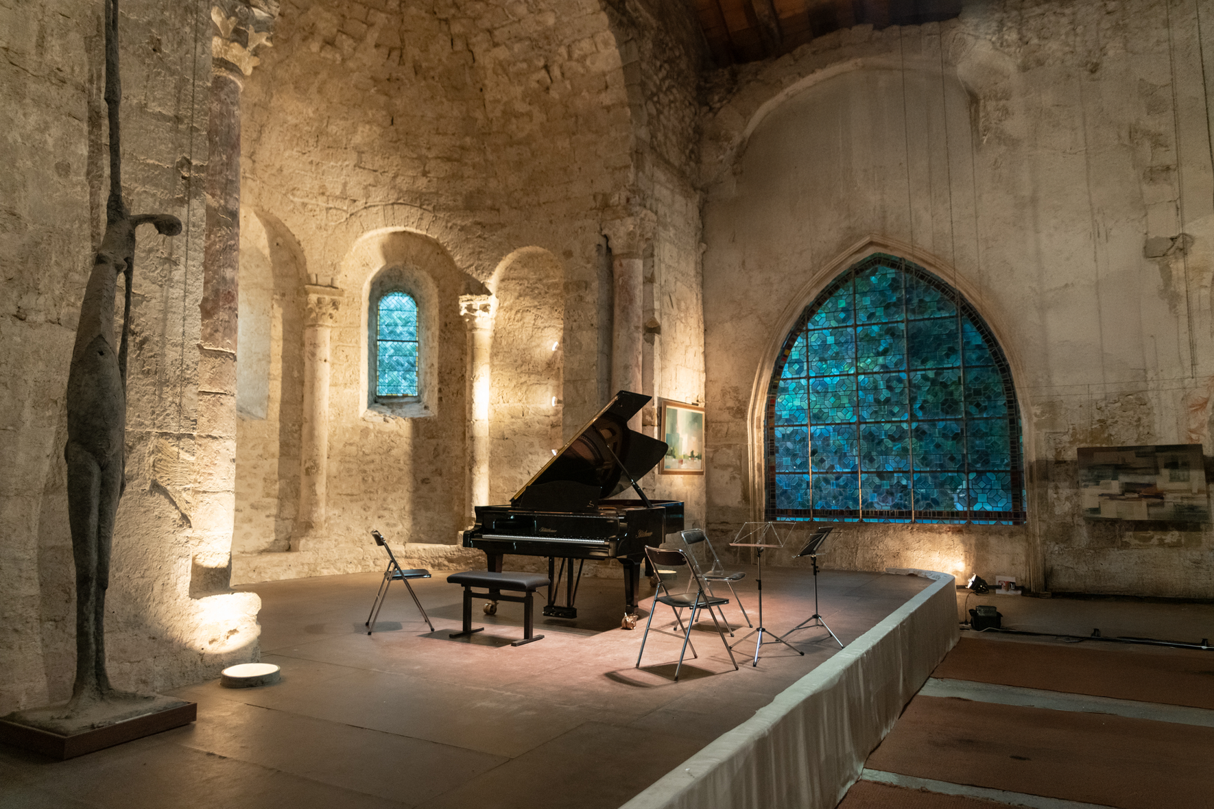 Prieuré de Chirens en Isère, le choeur