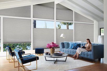 Duette® Duolight® Honeycomb Shades by Hunter Douglas with PowerView® Automation, near Greater Seattle Area, Washington (WA)