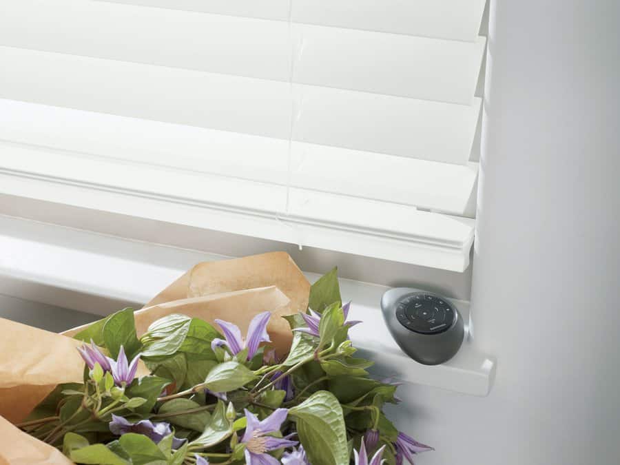 Everwood alternative wood blinds with remote control