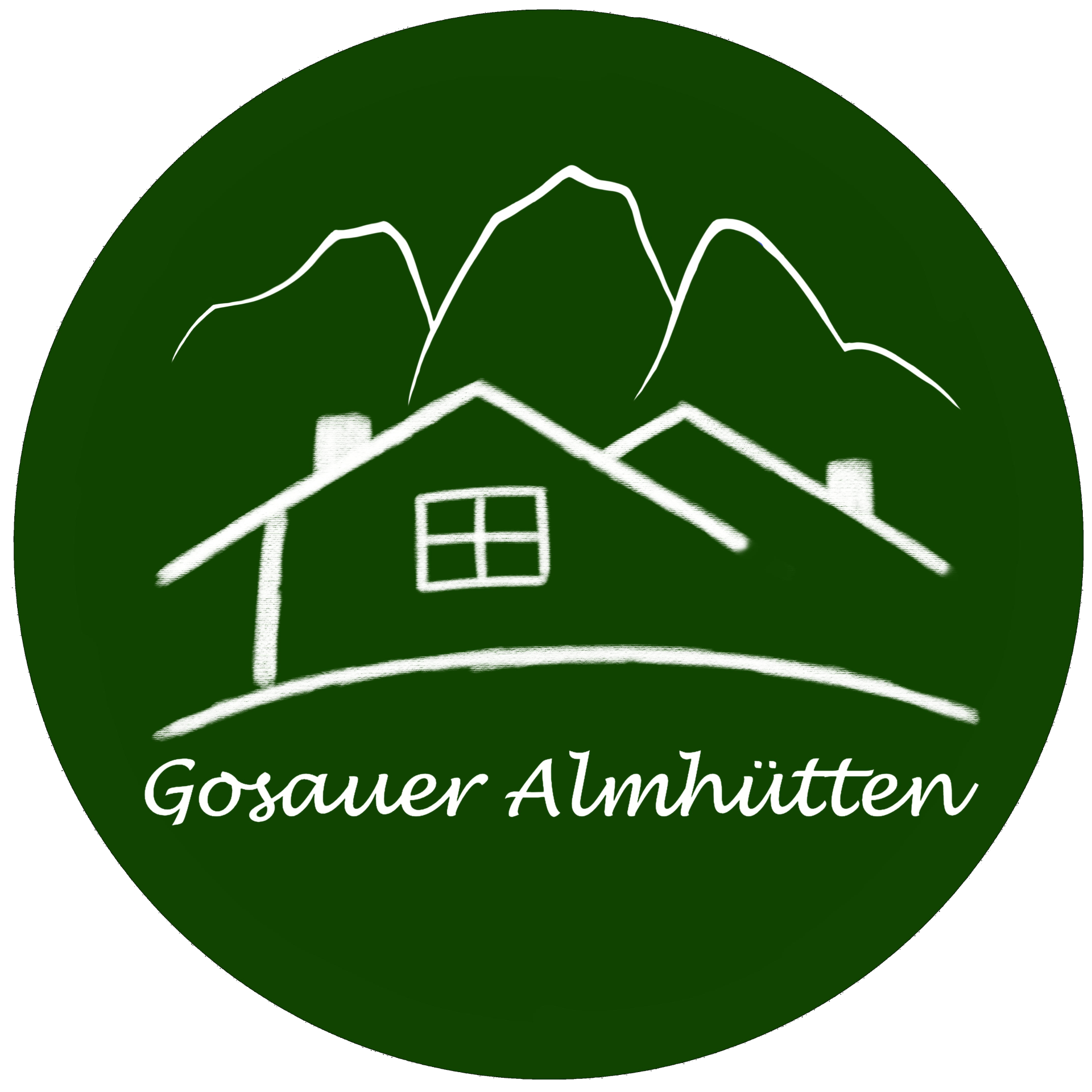 Gosauer Almhütten Logo rund