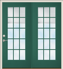 New Installed Door - Forest Green Door in Dayton, OH