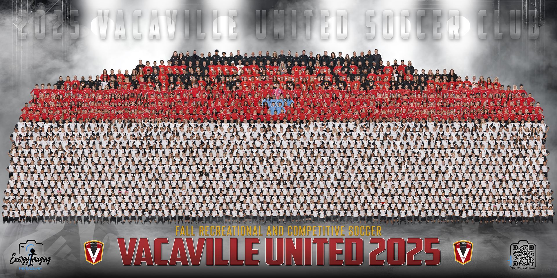 Compilation image of all vacaville united players and coaches