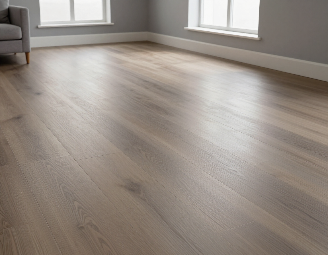 Hardwood flooring installation full room
