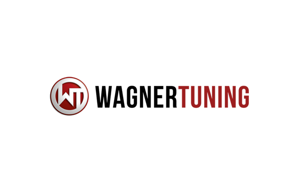 Logo Wagner Tuning : un « WT » rouge à l'intérieur d'un cercle blanc, texte « WAGNERTUNING ».