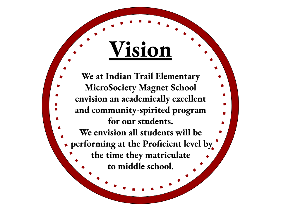 a vision for indian trail elementary microsociety magnet school