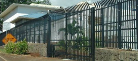 Security gate for house installed by experts in Waipahu, HI