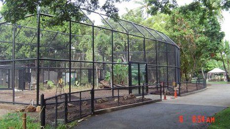 Fencing service for park provided by our team in Waipahu, HI