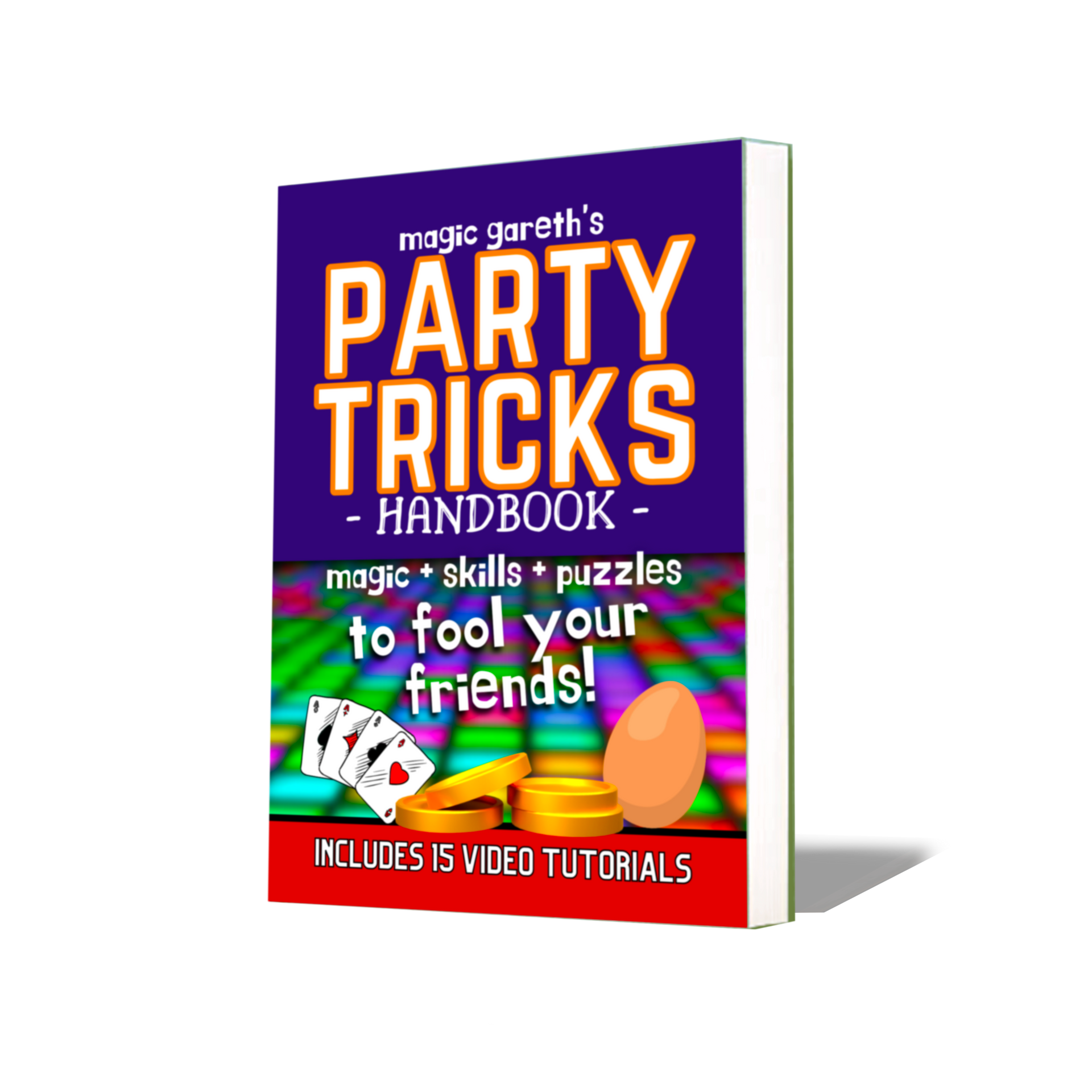 Learn Party Tricks with the Handbook from Magic Gareth
